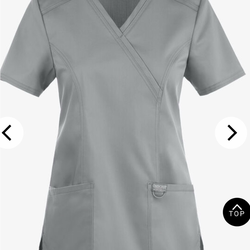 Cherokee Women's Gray scrub set xs